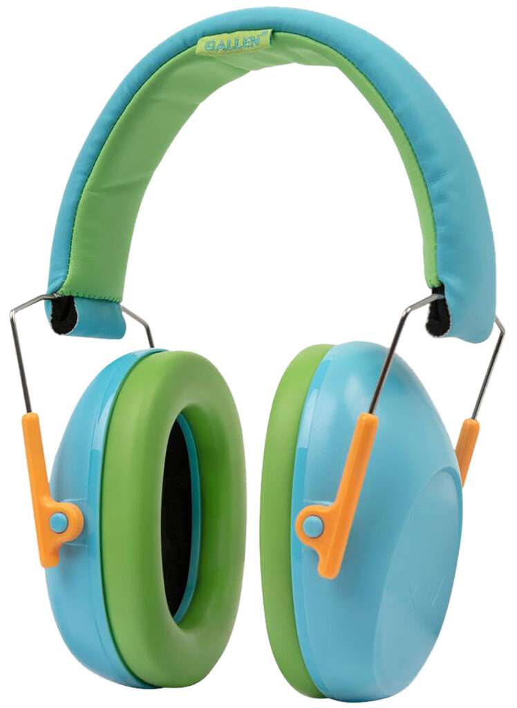 Allen Company Passive Children's Hearing Protection Ear Muffs 23 dB Light Blue