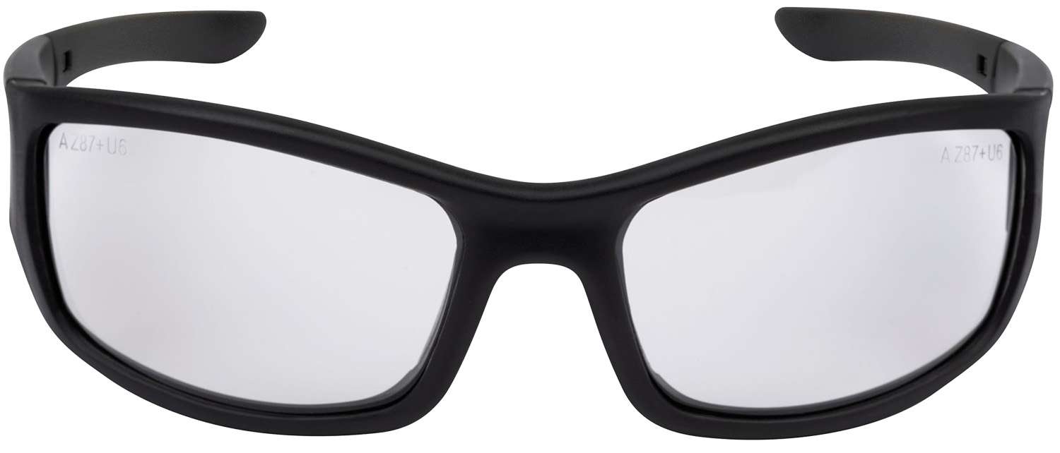 Allen 4137 Sync Safety Glasses Clear Lens Black Frame 1 Allen 4137 Sync Safety Glasses Clear Lens Black Frame