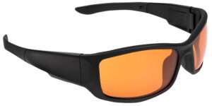 Allen Company Sync Safety Glasses Amber Lens Black Frame Accessory