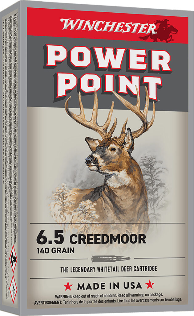 Winchester Power-Point 6.5mm Creedmoor 140 Grain Ammunition