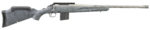 Ruger 46911 American II  Full Size 6.5 Grendel 10+1 20" Cobalt Cerakote Spiral Fluted Threaded Barrel & Alloy Steel Receiver w/Picatinny Rail, Gray Splatter Adj LOP Synthetic Stock