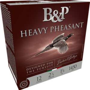 B&P Ammunition Heavy Pheasant 20 Gauge 3 Inch Number 4 Shot 25 Round Shotgun Ammunition
