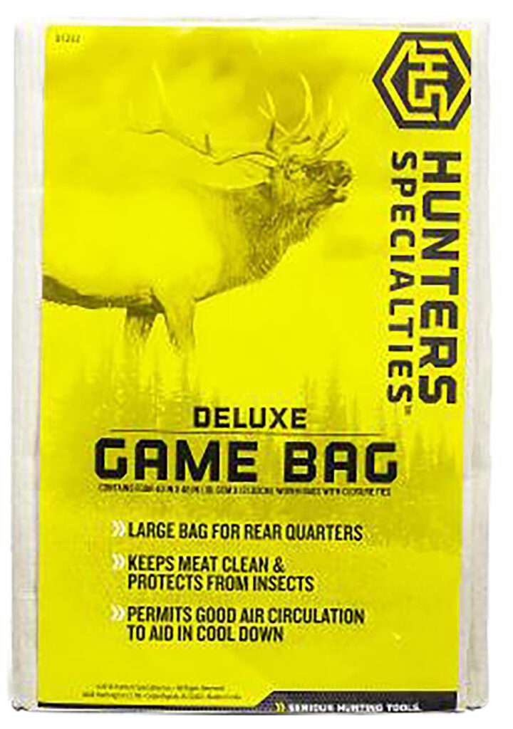 Hunters Specialties Deluxe Game Bag White Heavy Duty Canvas Accessory
