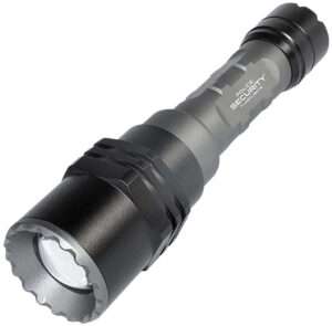 LB Marketing 9.4 Inch Long Throw Flashlight Gray 250/700 Lumens White LED