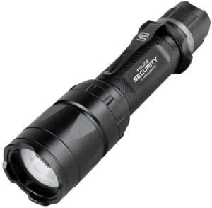 LB Marketing Trac Tact-R Black 400/1000 Lumens White LED Flashlight