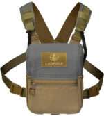 Leupold 185627 Enclosed Binocular Harness Non-Magnetic Tan/Gray