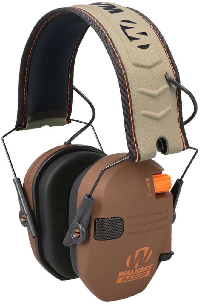 Walkers Razor Slim Electronic Ear Muffs Over the Head Accessory