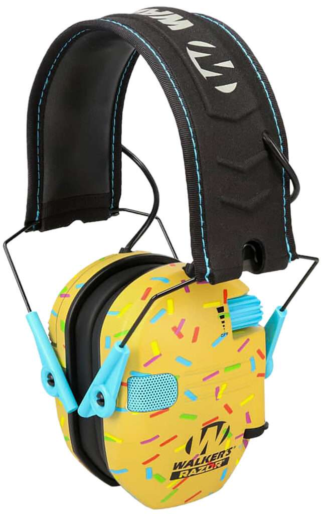 Walkers Razor Slim Electronic Earmuff Over the Head