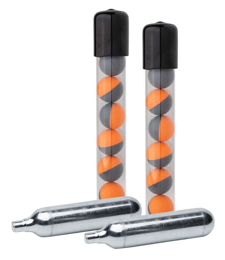 Sabre Pepper Projectiles Refill Kit Orange Gray 14 Bursts Accessory