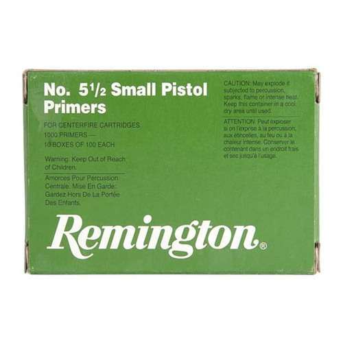 Remington Small Pistol Primer 357 Magnum Reloading Component 100 Count