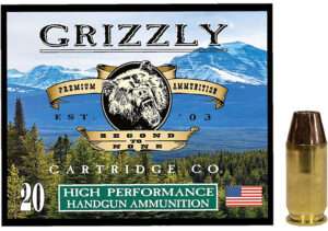 Grizzly Ammo 45 ACP +P 230 Grain Jacketed Hollow Point Ammunition