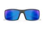 Wiley X SSTWI09 Twisted  M/L Blue Mirror Lens Polycarbonate Matte Gray Frame