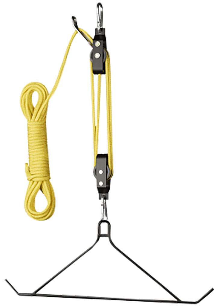 Hunters Specialties 4 to 1 Lift System Black Yellow 600 Pound Accessory