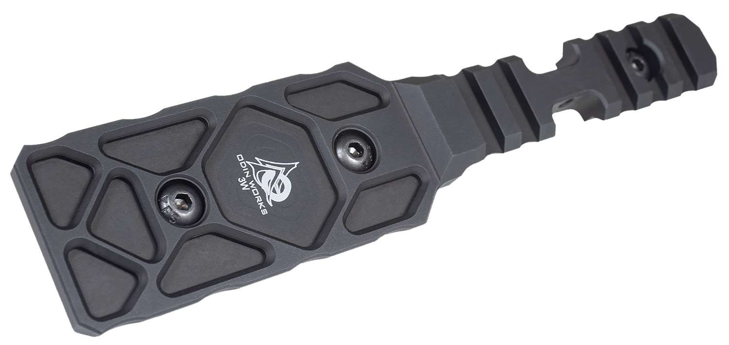 Odin Works M-Lok to Arca 3 Way Rail 6.9 Inch 1 Odin Works M-Lok to Arca 3 Way Rail 6.9 Inch Black Aluminum Accessory