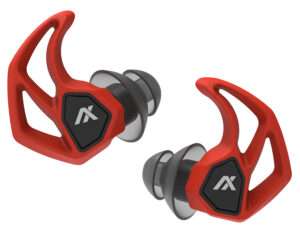 AXIL X30i In-The-Ear Silicone Earplugs 25 dB Blaze Red