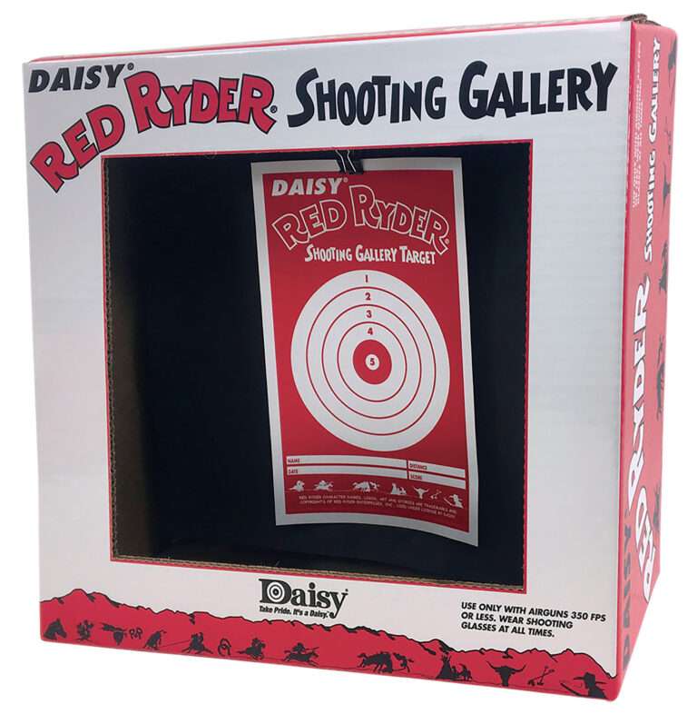 Daisy Red Ryder Shooting Gallery Hanging Paper Target Accessory