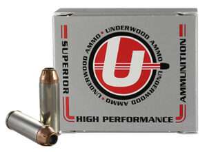 Underwood Ammo 45 Long Colt 250 Grain Jacketed Hollow Point Ammunition