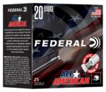 Federal FAA208 20Gauge 2.50" 7/8oz 8Shot 25 Per Box/10 Case