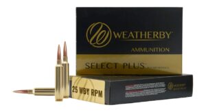 Weatherby 25 Wby RPM 117 Grain Barnes LRX Ammunition