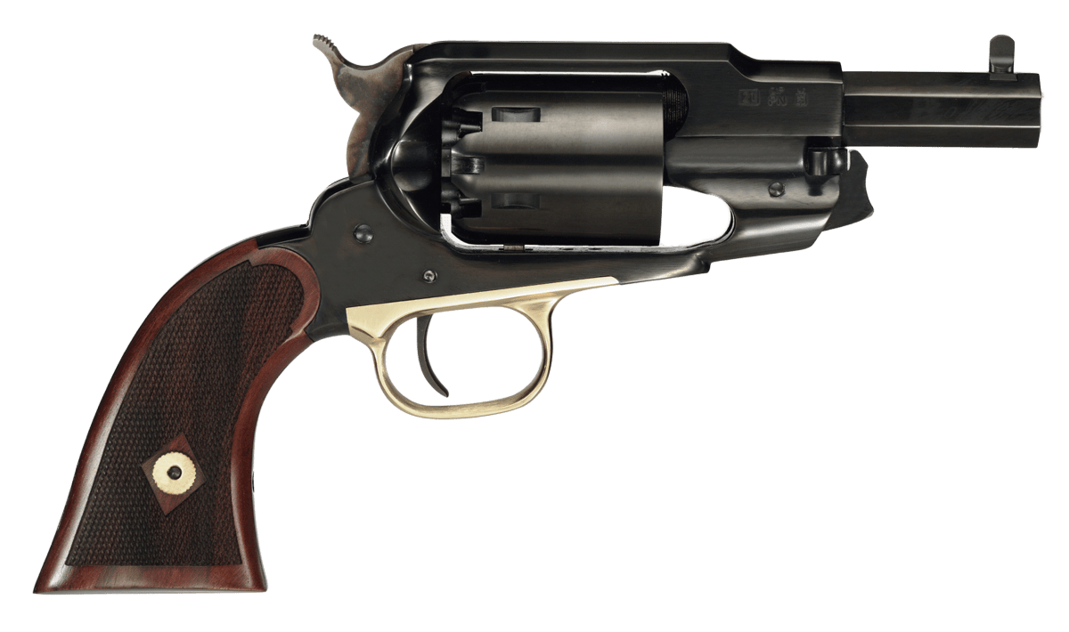 TAYLOR'S & COMPANY 1858 ACE .44 BL/WD 3" CHECKER 1 TAYLOR'S & COMPANY 1858 ACE .44 BL/WD 3" CHECKER