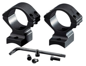 Browning A-Bolt 1 Inch Medium Matte Black 2-Piece Scope Base and Rings Combo Accessory