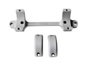 DNZ Game Reaper Tikka 30mm Silver Scope Mount Ring Combo Accessory