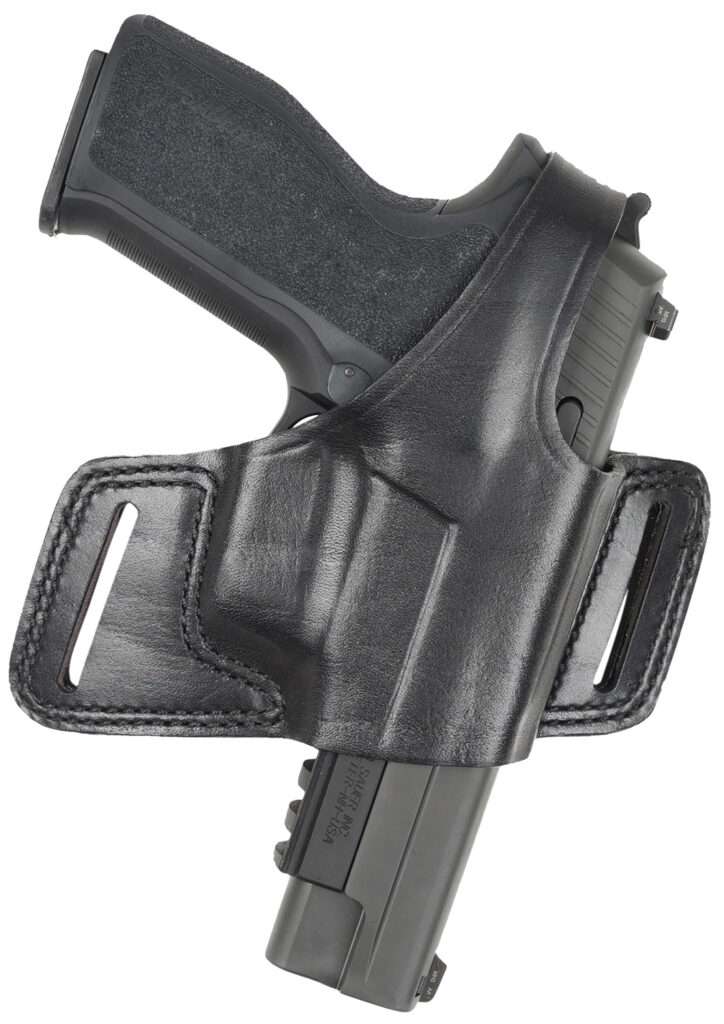 Bianchi Black Widow OWB Belt Slide Holster for Smith and Wesson J-Frame Revolver
