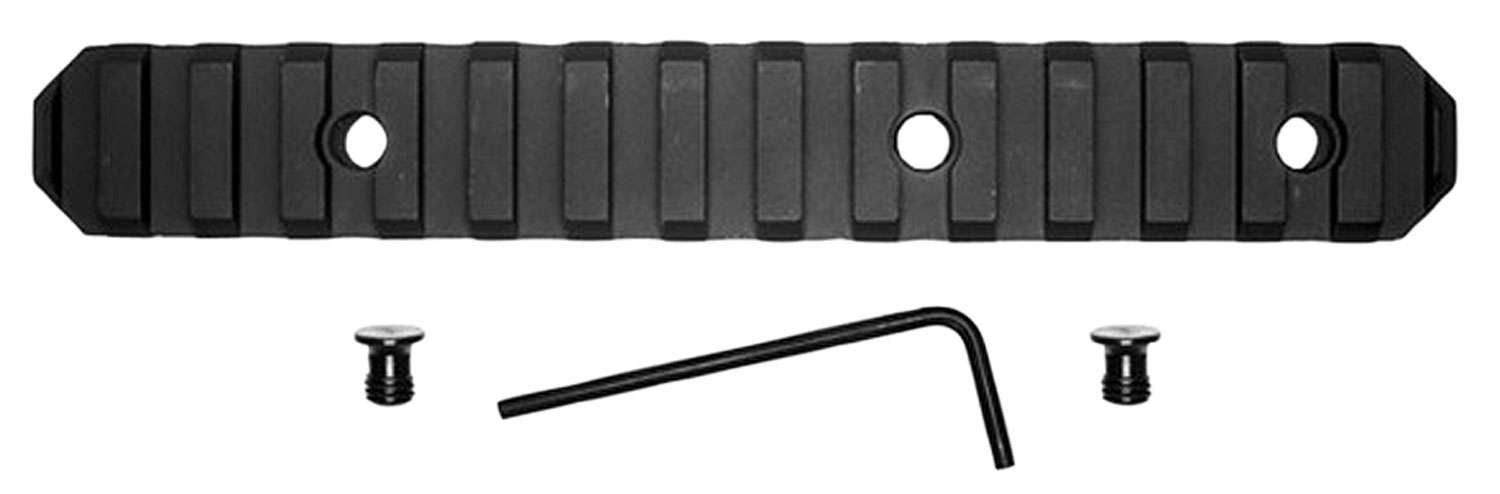 GrovTec 6 Inch 15 Slot Keymod Black Picatinny Rail Accessory 1 GrovTec 6 Inch 15 Slot Keymod Black Picatinny Rail Accessory