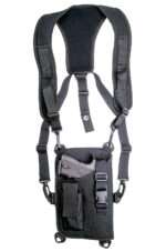 GrovTec US Inc GTHL14905R Trail Pack  Shoulder Black 1000D Nylon Harness Fits Large Semi-Auto Fits 4.50-5" Barrel Right Hand