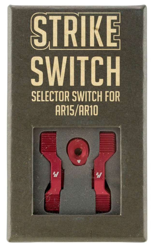 Strike Industries Strike Switch Red Ambidextrous Safety Selector Accessory