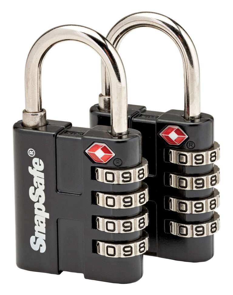 SnapSafe 4-Digit Combination Metal Lock Accessory