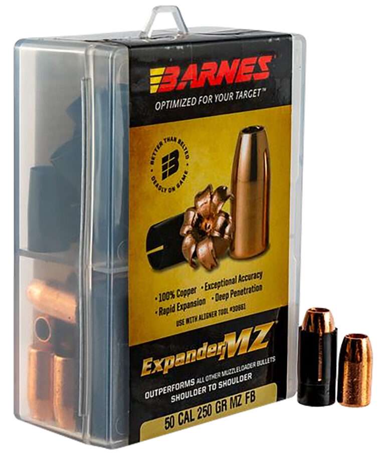 Barnes Expander MZ 50 Caliber 300 Grain Hollow Point Muzzleloader Ammunition