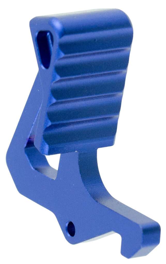Strike Industries Charging Handle Extended Latch Blue Anodized Aluminum Accessory