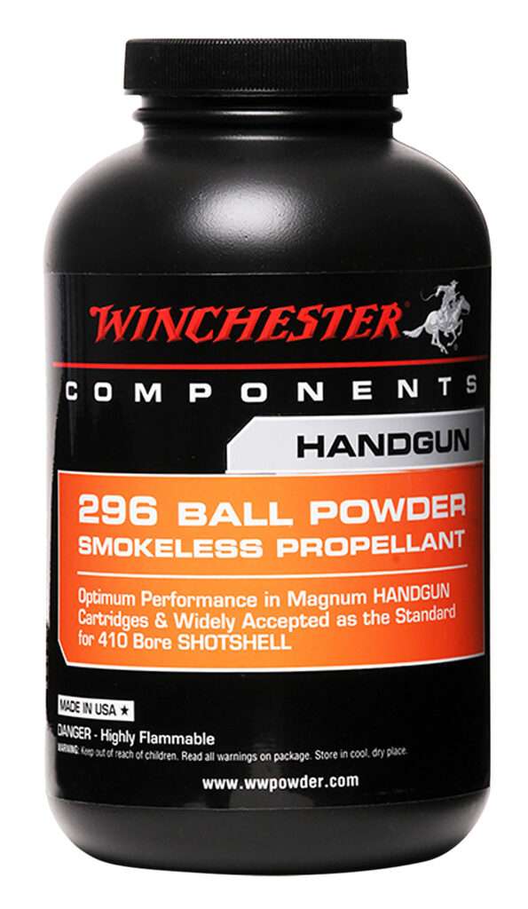 Winchester Ball Powder 296 Handgun Multi-Caliber Reloading Powder