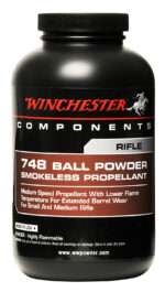 Winchester Powder 7481 Ball Powder 748 Rifle Multi-Caliber 1 lb