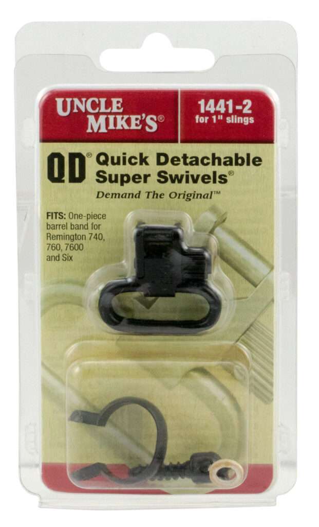 Uncle Mikes Super Swivel Quick Detach Blued Sling Swivel