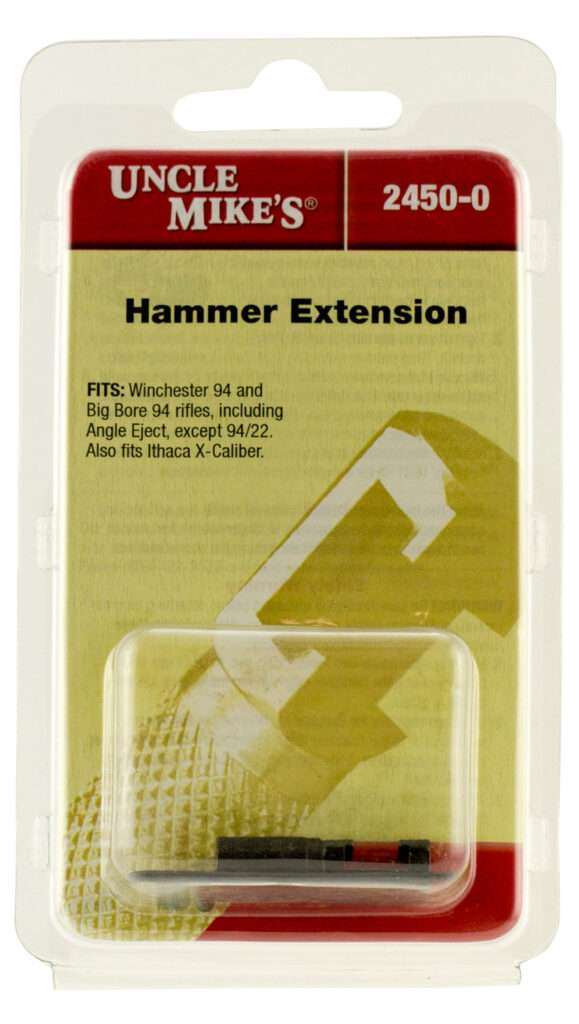 Uncle Mike's Hammer Extension Lever Action Black Steel Accessory