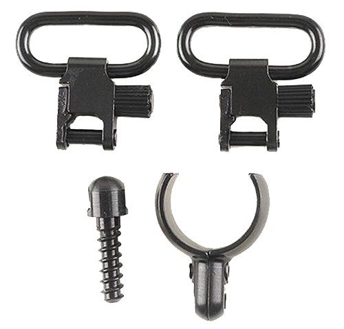 Uncle Mike's Magnum Band Swivel Set Quick Detach 1 Inch Loop Sling Swivel