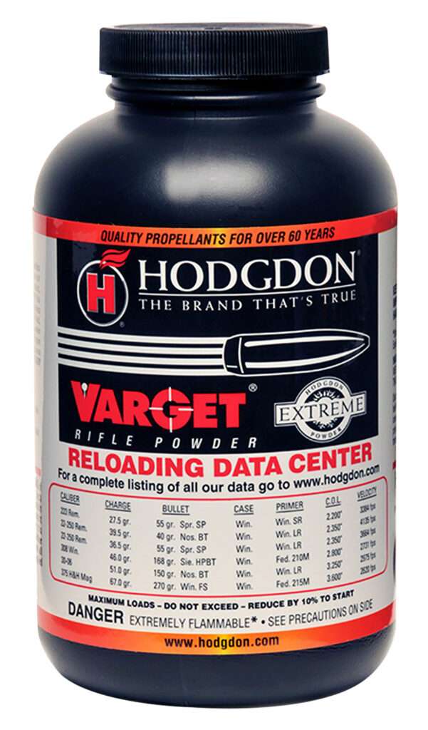 Hodgdon Varget Rifle Powder Multi-Caliber 1 Pound