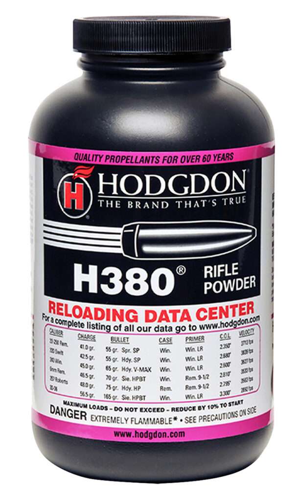 Hodgdon H380 Rifle Powder 1 Pound