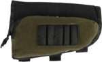 Allen 20550 Buttstock Shell Holder Black/Green Cordura Capacity 5rd Rifle Buttstock Mount