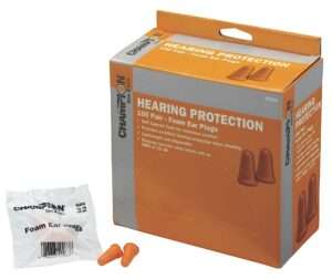 Champion Targets 32 dB In The Ear Orange Foam Earplugs 100 Pair