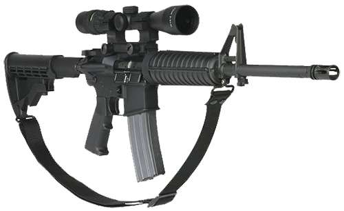 Max Ops Duty Tactical 2-Point Sling Black Webbing Accessory