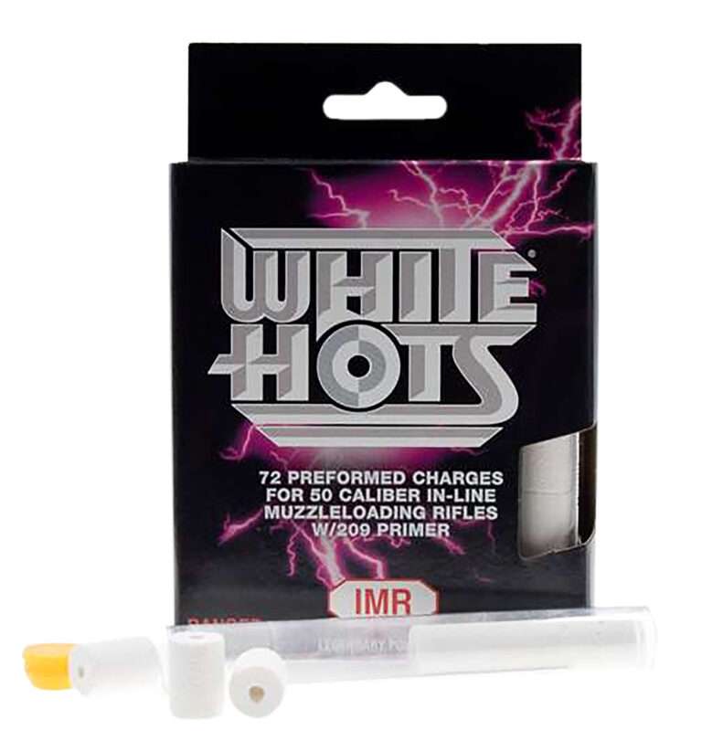IMR White Hots 50 Caliber Muzzleloader Powder 72 Charges