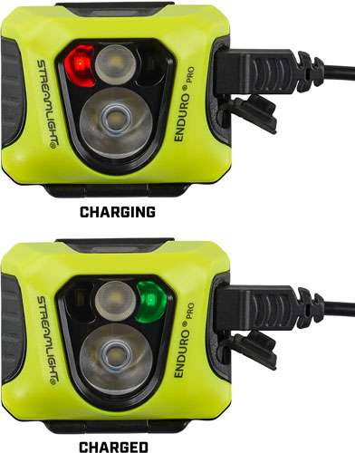 Streamlight Enduro Pro USB Yellow Headlamp Flashlight