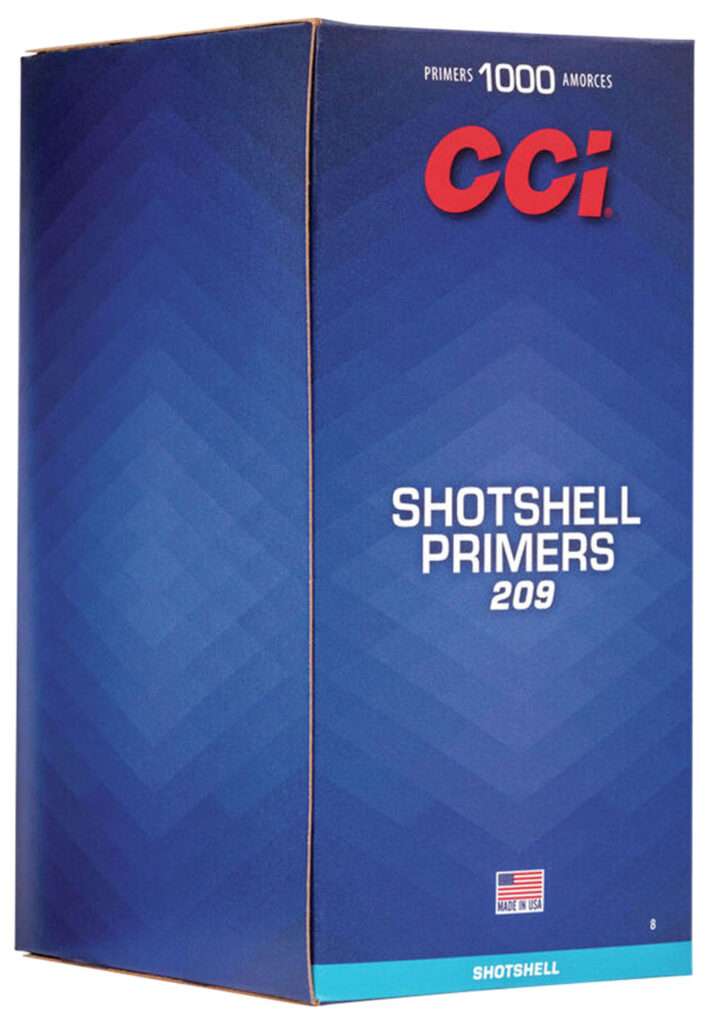 CCI 209 Shotgun Shotshell Primers 1000 Per Pack