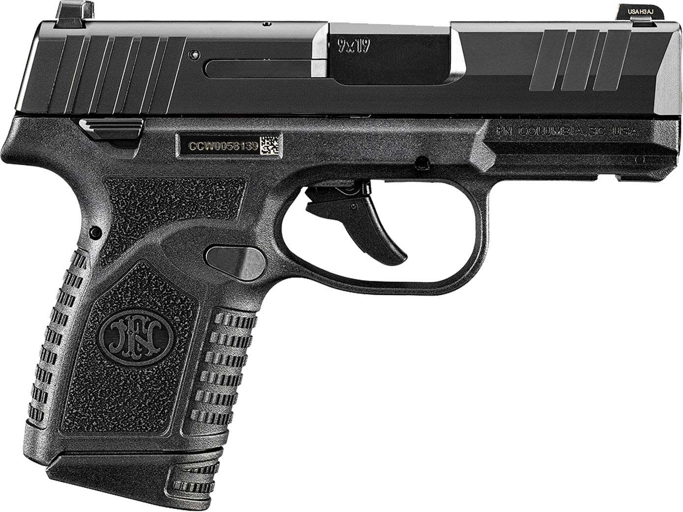 FN America Reflex 9mm Manual Safety Black 10 Round Pistol 1 FN America Reflex 9mm Manual Safety Black 10 Round Pistol