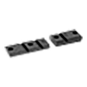 Warne Maxima Matte Black Steel 2-Piece Weaver Base