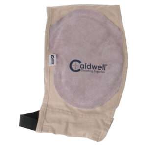 Caldwell Recoil Shield Mag Plus Tan Cloth Leather Pad Accessory