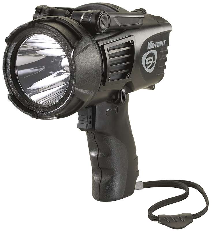 Streamlight WayPoint 40/550 Lumens White LED Black Spotlight